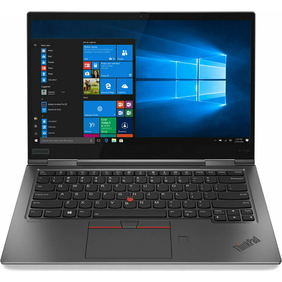 Ноутбук Lenovo ThinkPad X1 Yoga (Gen 4) 20QF0022RT