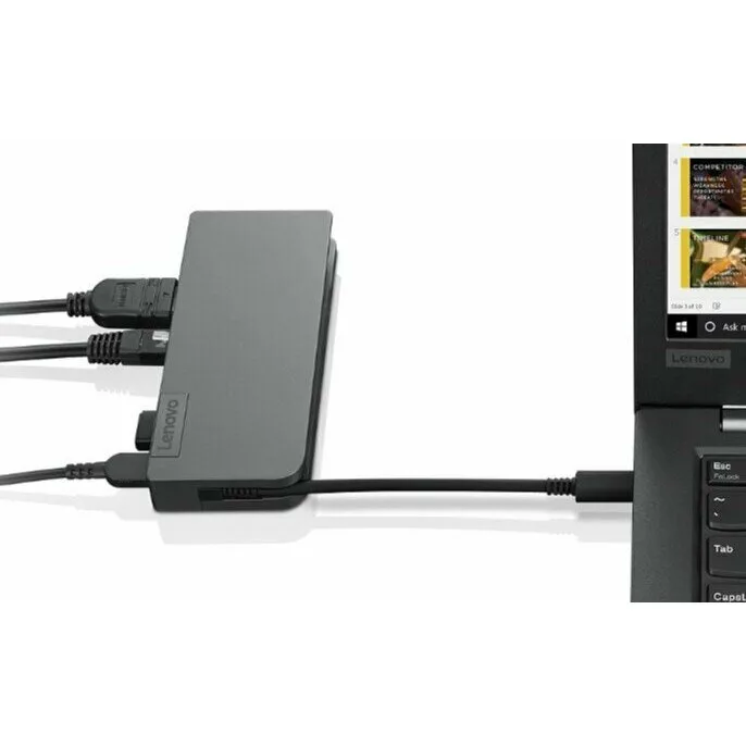 Lenovo Powered USB-C Travel Hub 4X90S92381 - USB-C хаб (ЛЕНОВО) Lenovo Powered USB-C Travel Hub 4X90S92381 - USB-C хаб (ЛЕНОВО)
